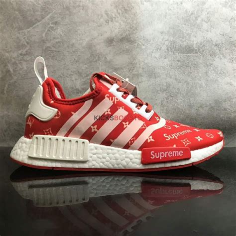 lv supreme nmd for sale|What a Supreme x Louis Vuitton x adidas NMD R1  .